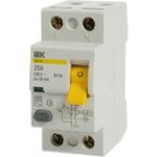 УЗО IEK ВД1-63 2P 25 A 30 мА 4.5 кА AС