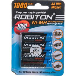 Аккумулятор 1000MHAA-4 Robiton 11883 BL4