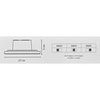 Светильник настенный уличный Arte Lamp Nimbo 15 Вт IP65 цвет черный