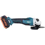 УШМ аккумуляторная бесщеточная Alteco CAGB 18-125 Li BL, 125 мм, 20 В Li-ion 1x4 Ач