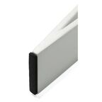 Ножка мебельная прямоугольная Palladium 50x720x50 мм железо цвет белый