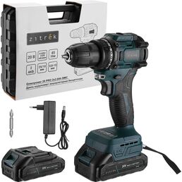 Аккумуляторная бесщеточная дрель-шуруповерт Zitrek Greenpower 20 PRO 085-1314