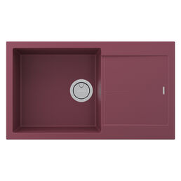 Мойка кухонная Paulmark EXTENSIO 86 PM988650-ME 50х86 см, merlot