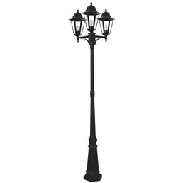Светильник уличный под лампу Feron PL6215 230 В E27 220 см цвет черный