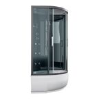 Душевая кабина Erlit Eclipse 100x100 ER5710TP-C24-RUS стекло тонированное, профиль черный