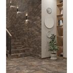 Плитка клинкерная Керамин Касл Рок 4 24,5x6,5 см коричневый 0,54 м²