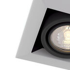 Светильник встраиваемый GU10 белый 50 Вт IP20 Maytoni Metal Modern ДВО (DL008-2-01-W)