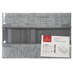 Ящик с отделениями Casy Home For Professionals 50x32x12см, серебряный