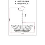 Светильник подвесной ARTE LAMP A1072SP-6AB