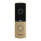 Вызывная (звонковая) панель на дверь CTV D4003NG шампань