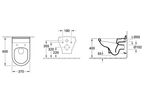 Унитаз подвесной Villeroy&Boch Hommage 6661B0R1