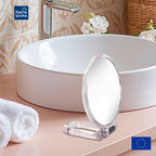 Косметическое зеркало на подставке Kleine Wolke Multi Mirror Clear, 13,8х1,2х24,5 см., цвет прозрачный