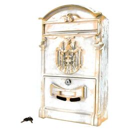 Ящик почтовый №4010В антик белый