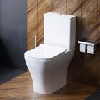 Унитаз-компакт Damixa Titan DX78C8600SC белый, с крышкой микролифт