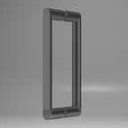Душевая дверь в нишу Vincea Dice 120х200 VDS-4D120CLGM стекло прозрачное, вороненая сталь