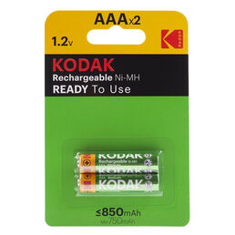 Аккумулятор Kodak ААА мизинчиковый LR03 1,2 В Ni-MH (2 шт.) (Б0009360)
