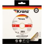 Диск алмазный универсальный Kranz сегментный 150x22.2x2 мм