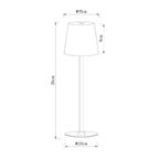 Светильник настольный Arte Lamp A1614LT-1BK