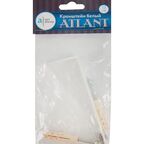 Кронштейн для шин Atlant 15 см металл цвет белый