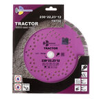 Диск алмазный по армированному бетону Trio-Diamond Tractor 230x22,2x2,5 мм турбосегментный сухой рез (TR706)