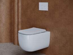 Унитаз подвесной Ceramica Nova Noel CN3013 с сиденьем микролифт, белый
