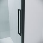 Душевой уголок Grossman Cosmo 110x90 120.K33.02.1190.21.00 без поддона, стекло прозрачное, профиль черный матовый