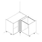 Угол для кухонного шкафа Реш 4x76.5 см Delinia ID МДФ цвет белый