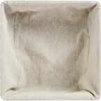 Корзина для хранения 20x10x20 см бумага цвет графит