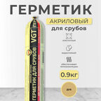 Герметик акриловый для срубов VGT, 0,9 кг, белый