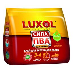 Обойный клей LUXOL Standart сила ПВА сила ПВА (Standart) 100г.