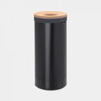 Бак для белья Brabantia черная 35 л 63,5х30 см