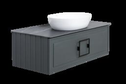 Столешница La Fenice Granite Black Olive Light Lappato FNC-03-VS03-90 90 см, черная