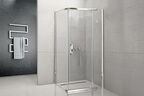 Душевой уголок Royal Bath 100х100 RB HPVD-T-CH стекло прозрачное, профиль хром