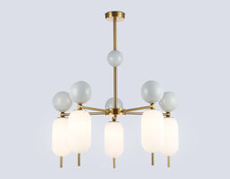 Люстра на штанге Ambrella Light Ceramo modern LH53104