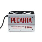 Сварочный аппарат инверторный Ресанта САИ-190ПРО, 190 А, до 5 мм