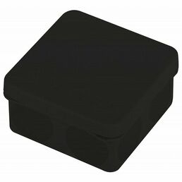 KOR-100-100-50-9g-2MP-B Распаячная коробка ЭРА KOR-100-100-50-9g-2MP-B двухкомпонентная HF стойкая к УФ 100х100х50мм черная прямой монтаж IP67, цена за 1 шт