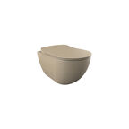 Подвесной унитаз Creavit Free Капучино FE320.F0100