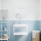 Опора для раковины Konsensa Бруклин 80 75.5x36 см цвет белый