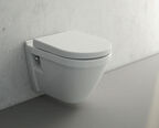 Комплект подвесного унитаза Vitra S50 Rim-Ex 9003B003-7201 с инсталляцией и кнопкой, сиденье микролифт