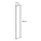 Карниз для кухонного шкафа Инта Delinia ID 220x7 см МДФ цвет зеленый