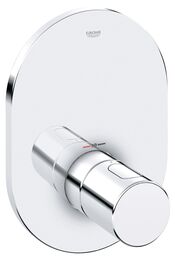 Внешняя часть центрального термостатического смесителя GROHE Grohtherm 3000 Cosmopolitan, хром (19469000)