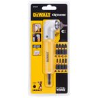 Угловая ударная насадка DEWALT DT71517T, с набором бит, 9 шт.