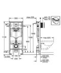 Инсталляция Grohe Rapid SL 38775001