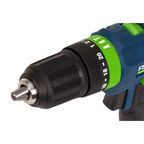 Дрель-шуруповерт аккумуляторная ударная Rockfield RF2052K, 20 В Li-ion 2x2 Ач