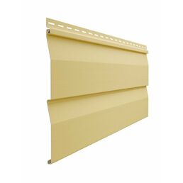 Сайдинг Docke STANDARD под дерево, Корабельный брус D4.5D из Винила, лимон