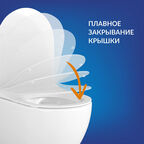 Унитаз подвесной Cersanit City безободковый с сиденьем дюропласт микролифт (S-MZ-CITY-COn-S-DL-w)