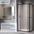 Душевой уголок с открытием двери вовнутрь RGW LE-45-B (Прозрачное, 1200x900)