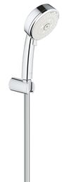 Душевой набор GROHE New Tempesta Cosmopolitan 100 III, 9,5 л/мин, хром
