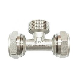 Обжимной латунный тройник STI D190-00044