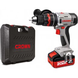 Аккумуляторная ударная дрель-шуруповерт Crown CT21075HMX-4 BMC
